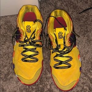 Candace Parker signed Kyrie Shoes